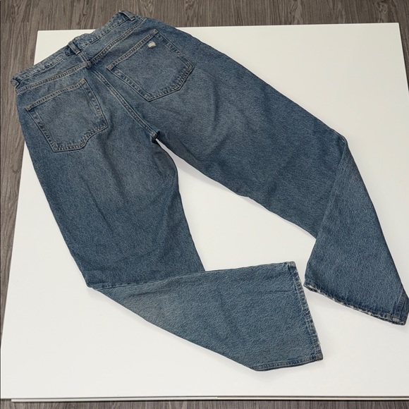 H&M wide leg boot cut women jeans size 8  or Euro 40. Pre owned like new - Picture 8 of 8